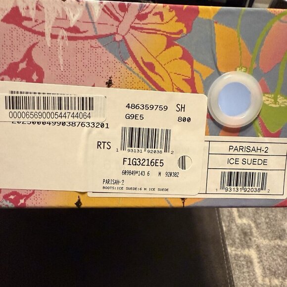 Jeffrey Campbell Parisah Over the Knee Boot In Ice Suede Size 6 - Picture 8 of 9